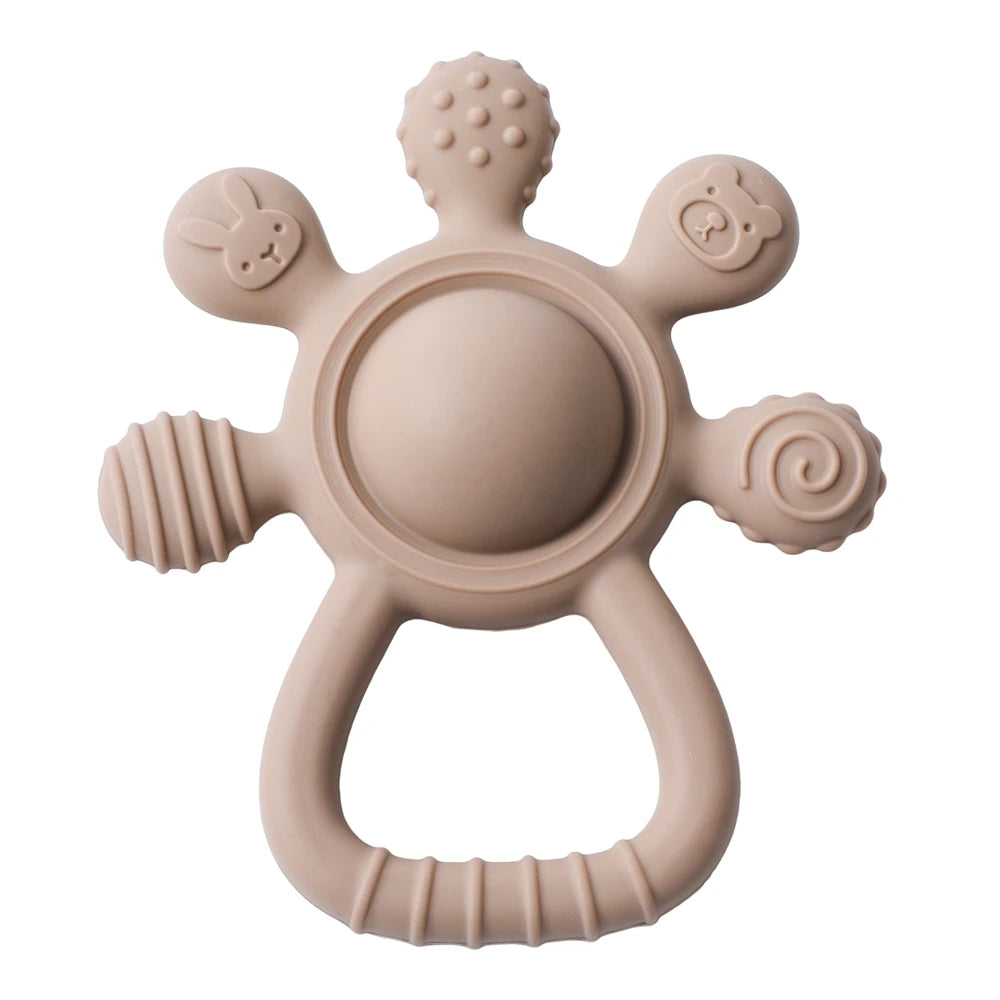 Mordedor de Silicona para Bebé | Sin BPA | Nidoobaby